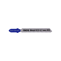 Lama Reca Eco per taglio metallo con esecuzione HSS 0.7 mm.