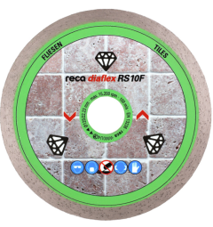 Disco diamantato Reca "Diaflex" RS-10F