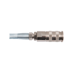 Rubinetto rapido a sfera con molla a spirale per tubo in nylon