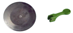 Kit disco e leva di ricambio per ventose "Super Green"