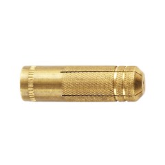 Tassello in ottone ad espansione guidata