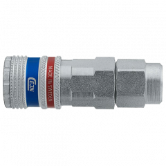 Rubinetto rapido con attacco femmina per tubi PUR