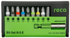 Reca Power Bits Midi - bit set H-S-E
