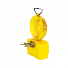 Lampeggiatore giallo con fotocellula