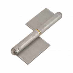 Cerniere Per Cancelli QUARKZMAN 8pz Cerniere Botte Saldabili, 3-1/8" X 10/16" (Lxd) Cerniere 20 Pezzi Cerniere 80x17.5 Mm