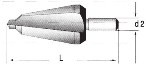 Perforatrice Per Lamiera 22.5 Mm - Fresa Esagonale Per Acciaio, Inox, Lavelli, Foratura Precisione - Foto 3