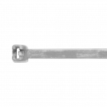 Fascetta di cablaggio bianca con linguetta in acciaio Inox