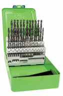 Assortimento punte elicoidali DIN 388 HSS - diam. 1,0-5,9 con decimali