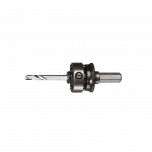 Albero con punta 7/16''  per seghe a tazza da 32-152 mm.