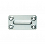 Piastrina rettangolare da 35x70 mm.