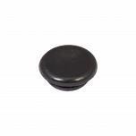 Tappo chiudiforo nero in PVC