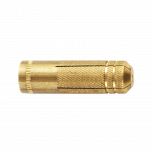 Tassello in ottone ad espansione guidata