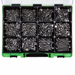 Assortimento di viti a testa esagonale in Inox A2 DIN 933 - M4/M6