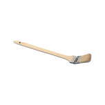 Pennello curvo con manico in legno