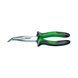Pinza a becchi mezzotondi piegati