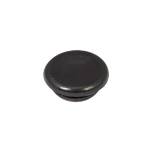 Tappo chiudiforo nero in PVC