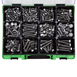 Assortimento di viti a testa esagonale in Inox A2 DIN 933 - M8/M10